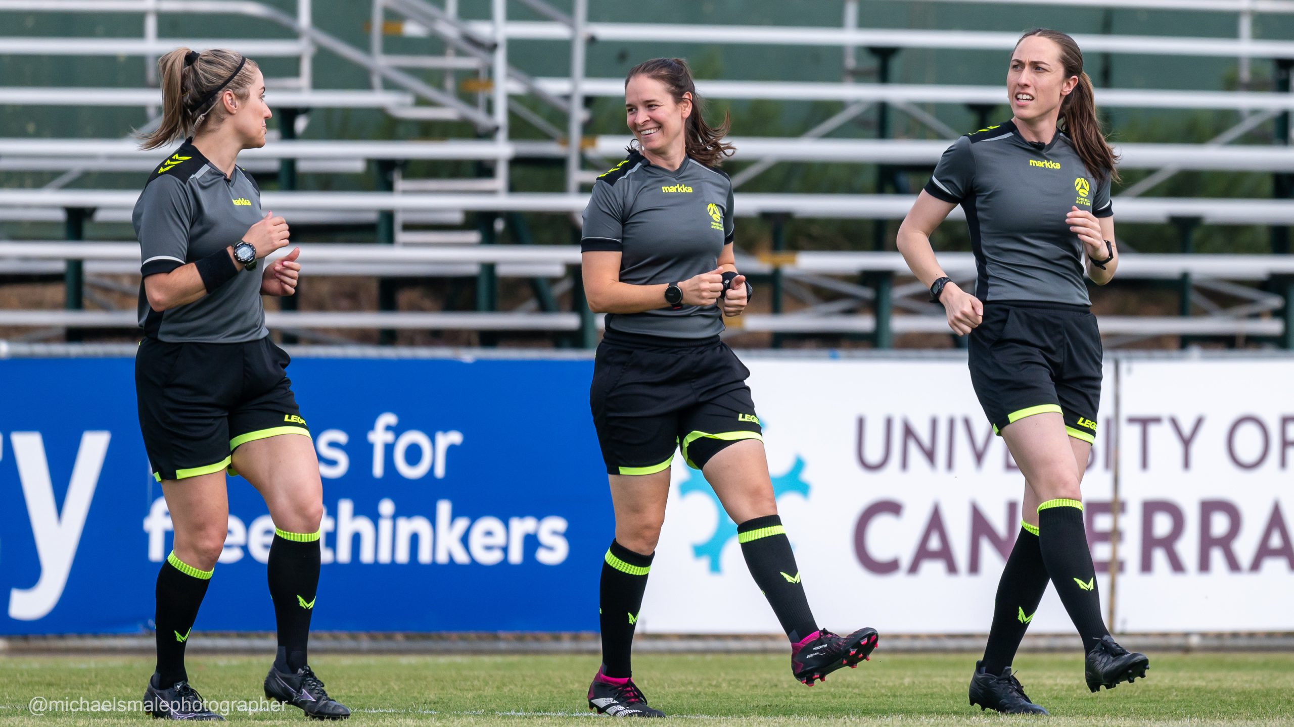 CUFC – ALW – Match Officials (2024-25) – Michael Smale Photographer